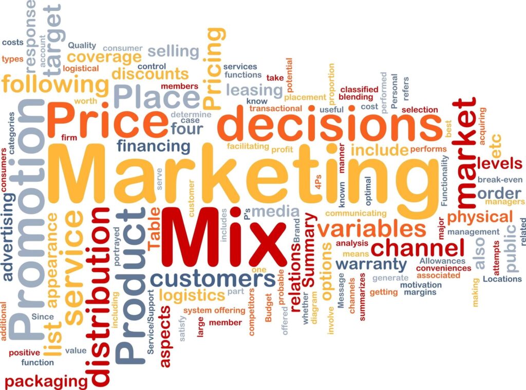 Hay muchos aspectos a analizar cuando vas a implementar el Marketing Mix